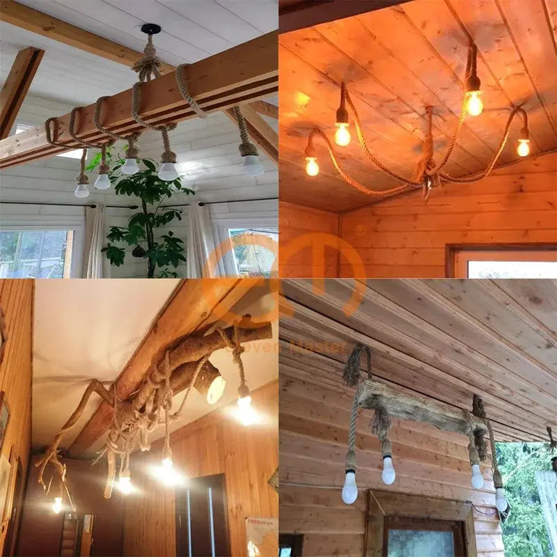 Rope Pendant Light — alternate product view 5