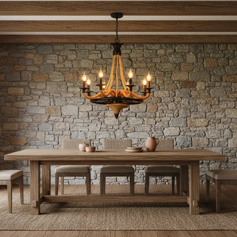 American Rope Pendant Light — product view