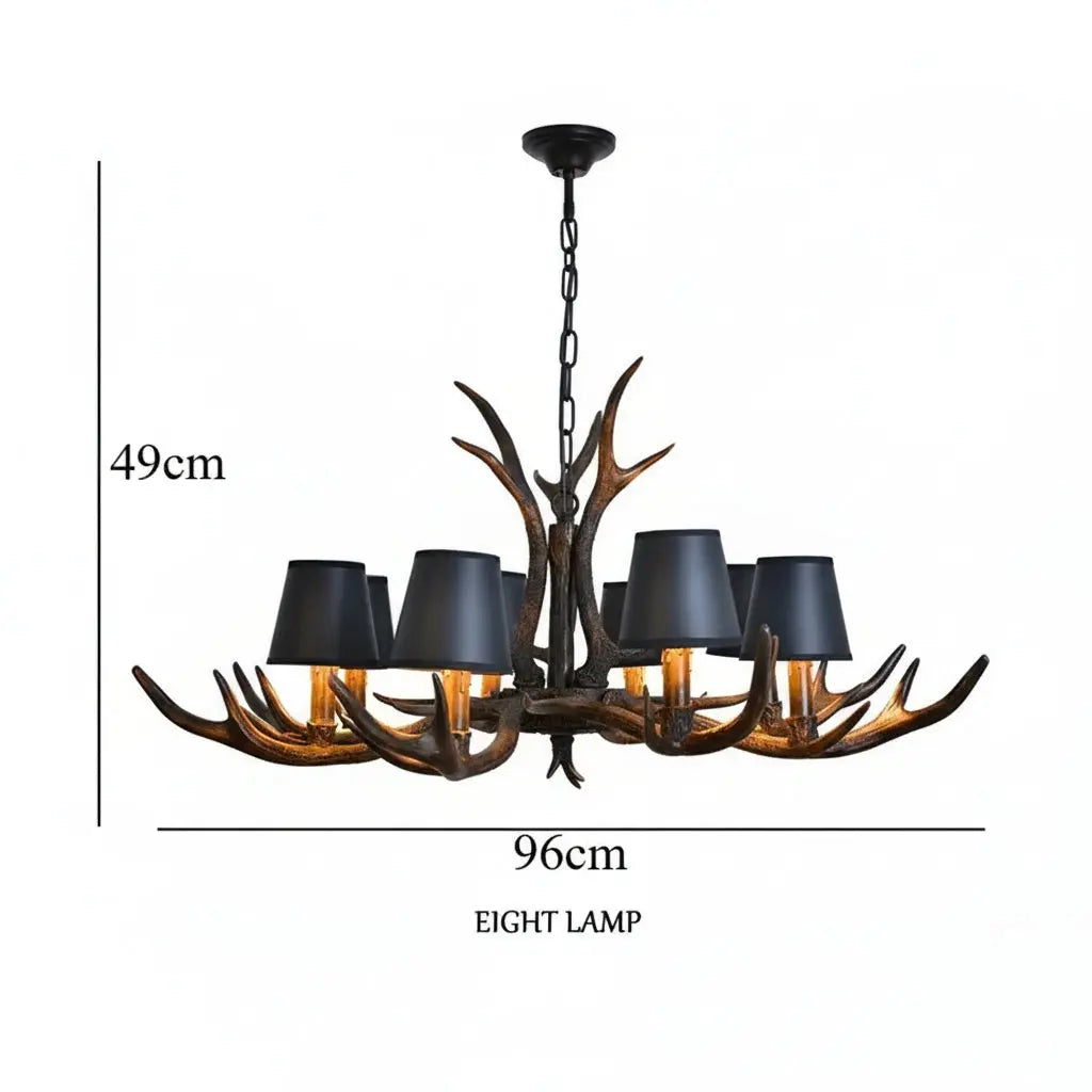 Retro Antler Chandelier — alternate product view 7