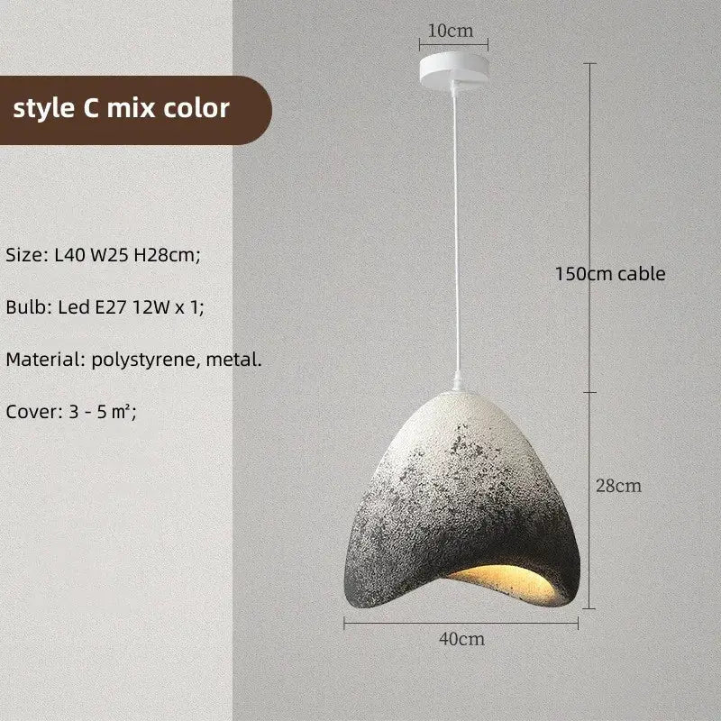 Wabi Sabi Dining Room LED Arrow Pendant Lights — alternate product view 7