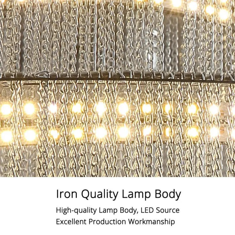 Luxury Tassel Chain Chandelier — alternate product view 6