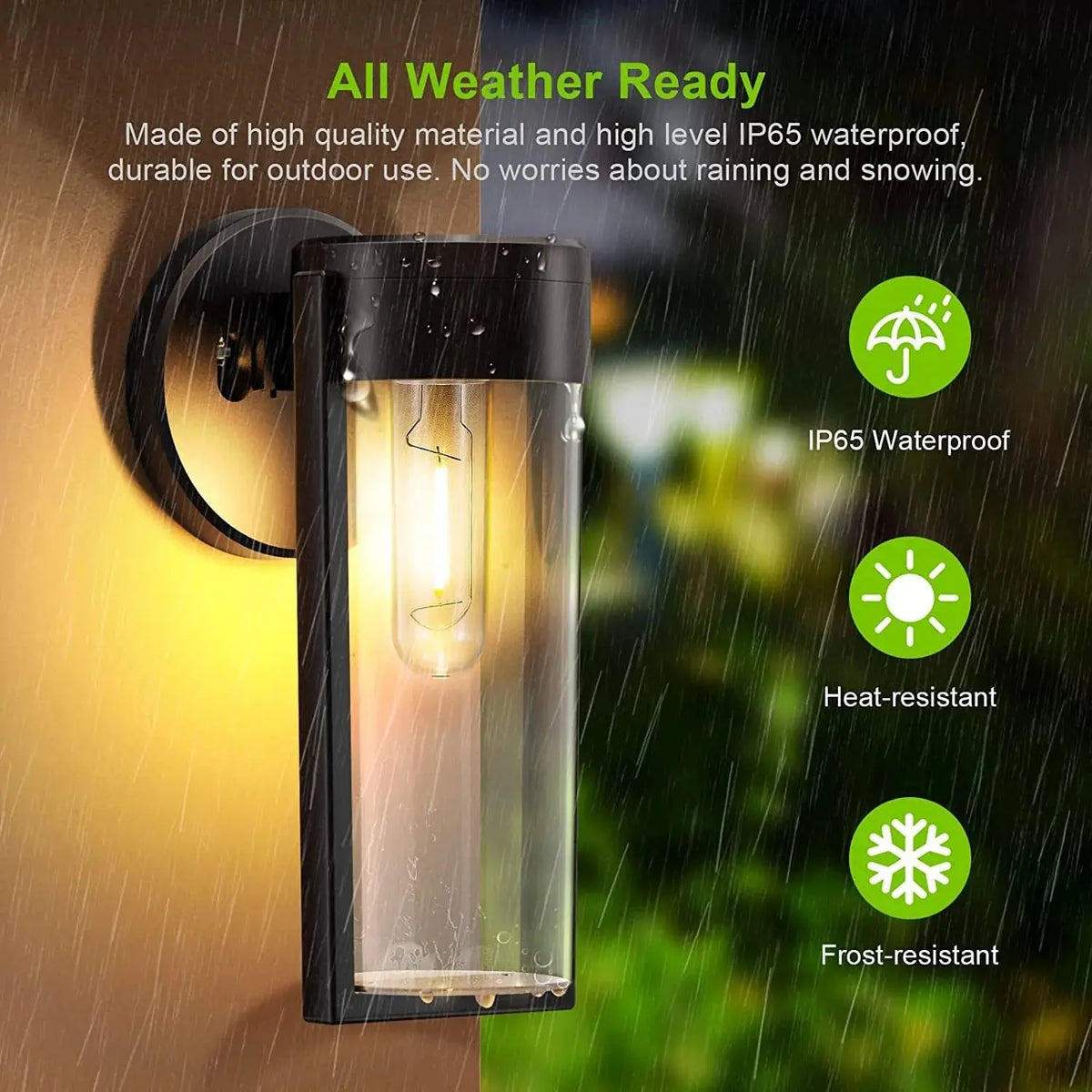 Solar Powered Wall Light — alternate product view 3