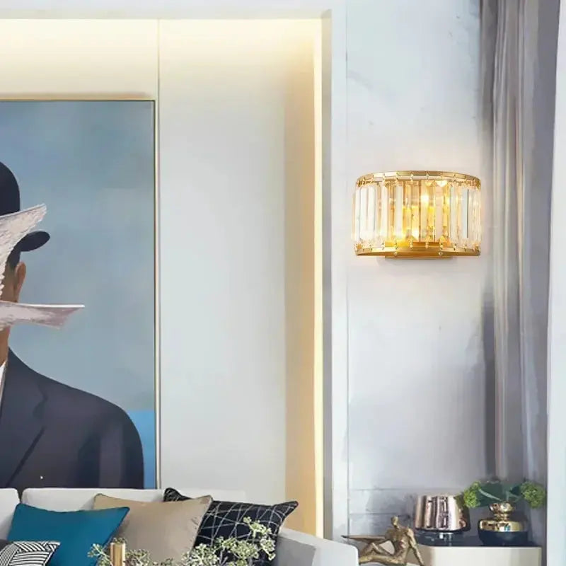 Modern Creative Luxury Crystal Wall Lamp — alternate product view 2