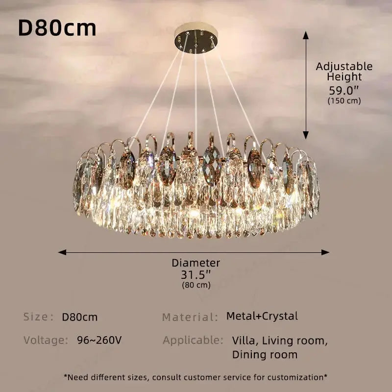 Dining Room Modern Luxury Chandelier — alternate product view 8