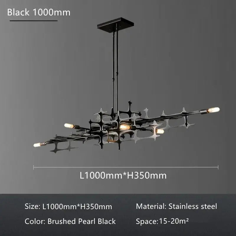Luxury Chandelier Retro Industrial Lighting — alternate product view 6