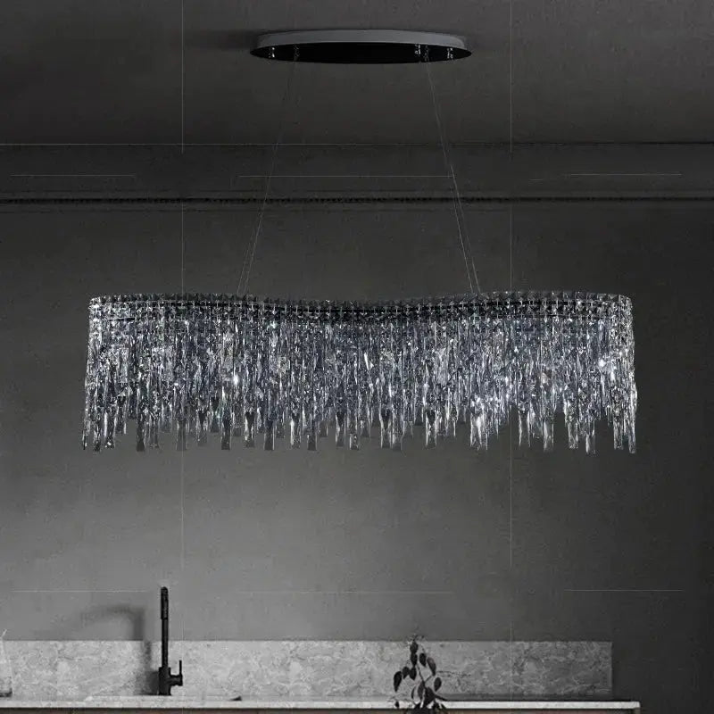 Milan Luxury Decor Crystal Chandelier — product view