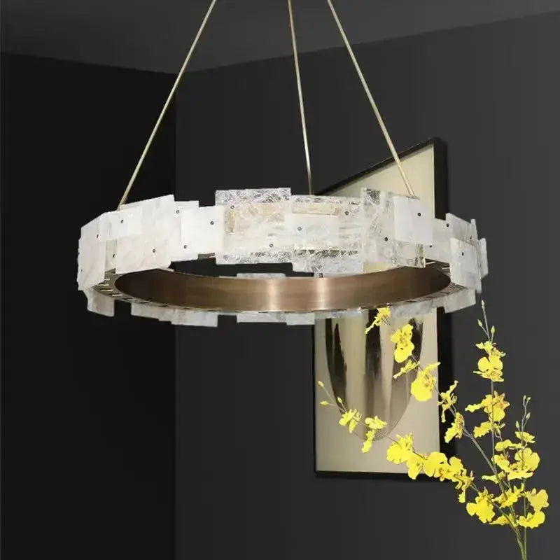Cloud Glass Modern Chandelier — alternate product view 2