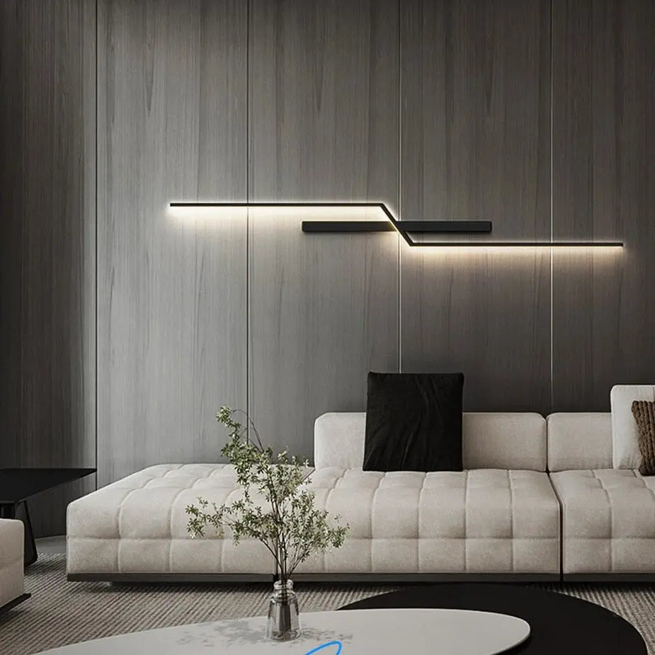 Minimalist Line Strip Wall Lamp — alternate product view 3