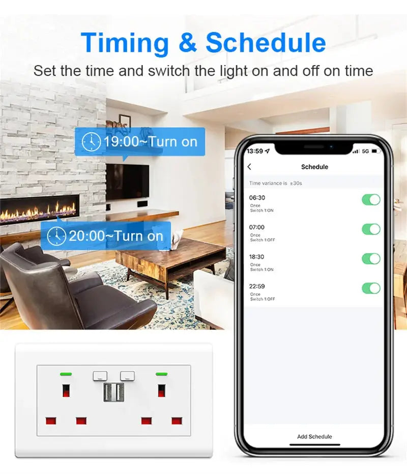 Wifi USB Smart Home Switch — alternate product view 5