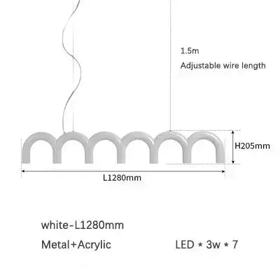 Creative Arch Decor LED Pendant Light — alternate product view 6