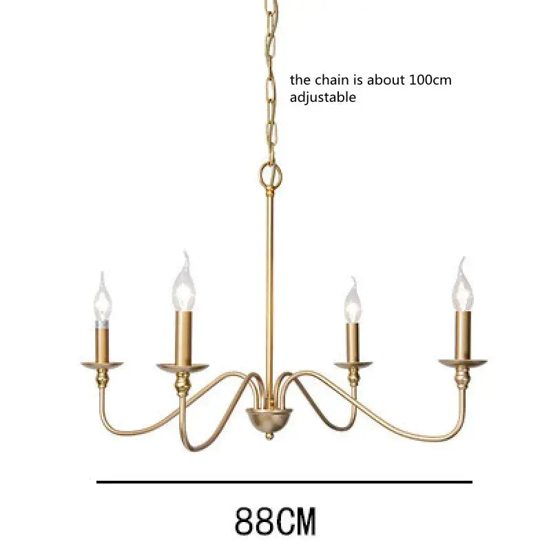 American Style Lighting Chandelier — alternate product view 9