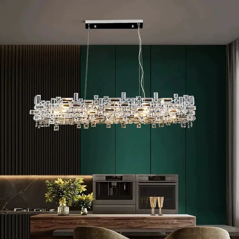 Luxury Villa Duplex Designer Chandelier — alternate product view 4