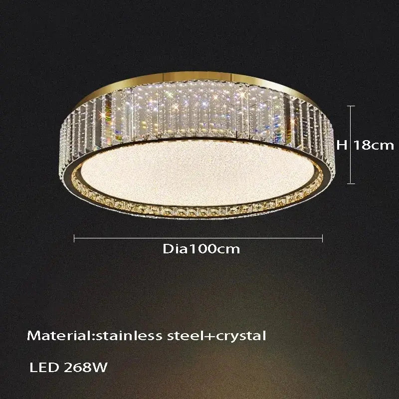 Luxury Crystal Ceiling Lamp — alternate product view 11