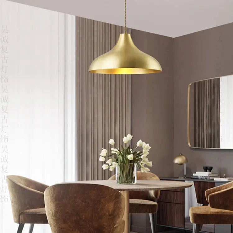 American Brass Pendant Lights — alternate product view 5