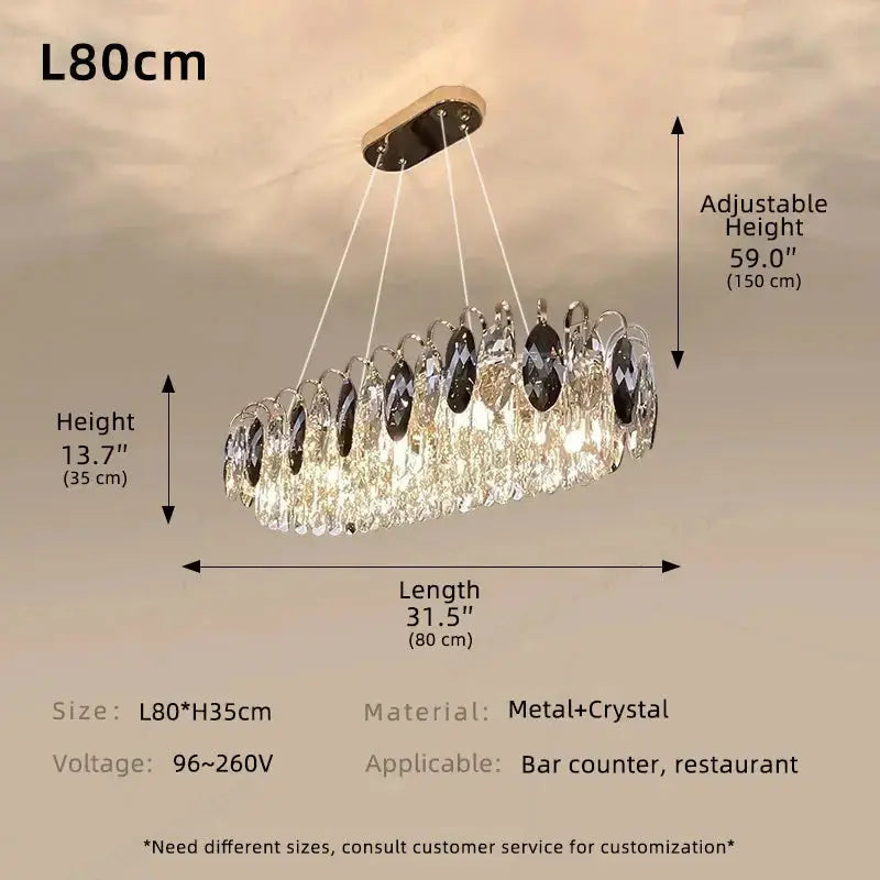 Dining Room Modern Luxury Chandelier — alternate product view 9
