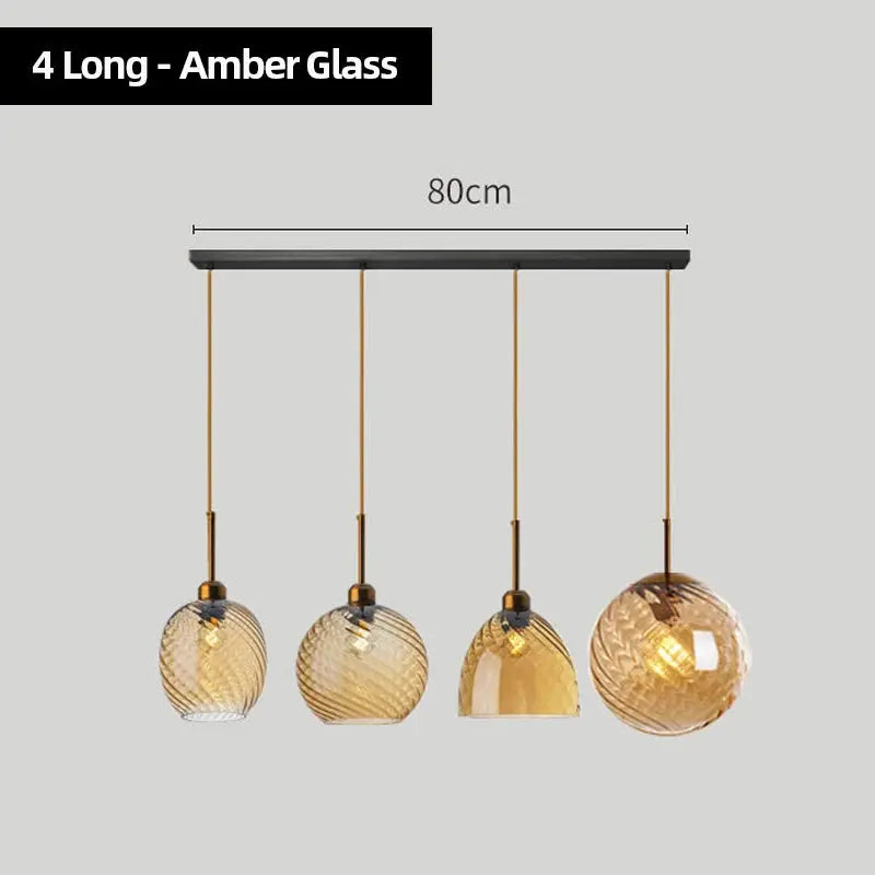 Modern Glass Pendant Lights — alternate product view 8