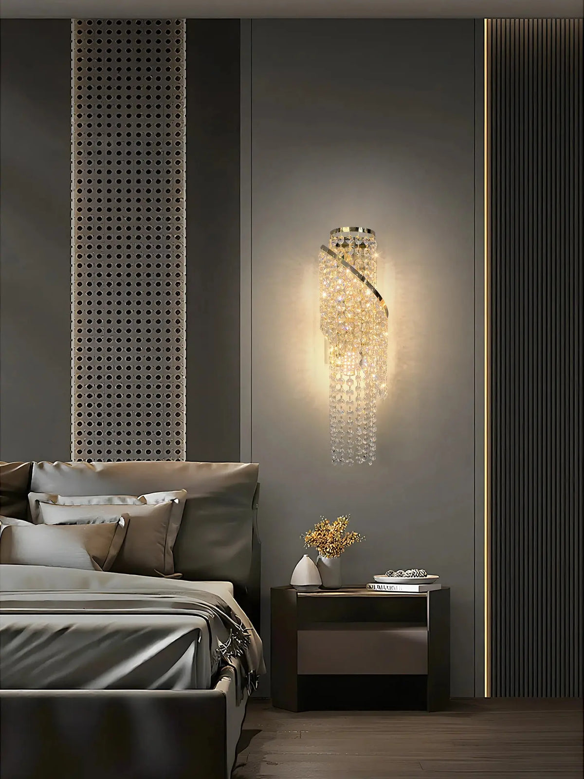 Entrance Luxury Crystal Wall Lamp — alternate product view 4