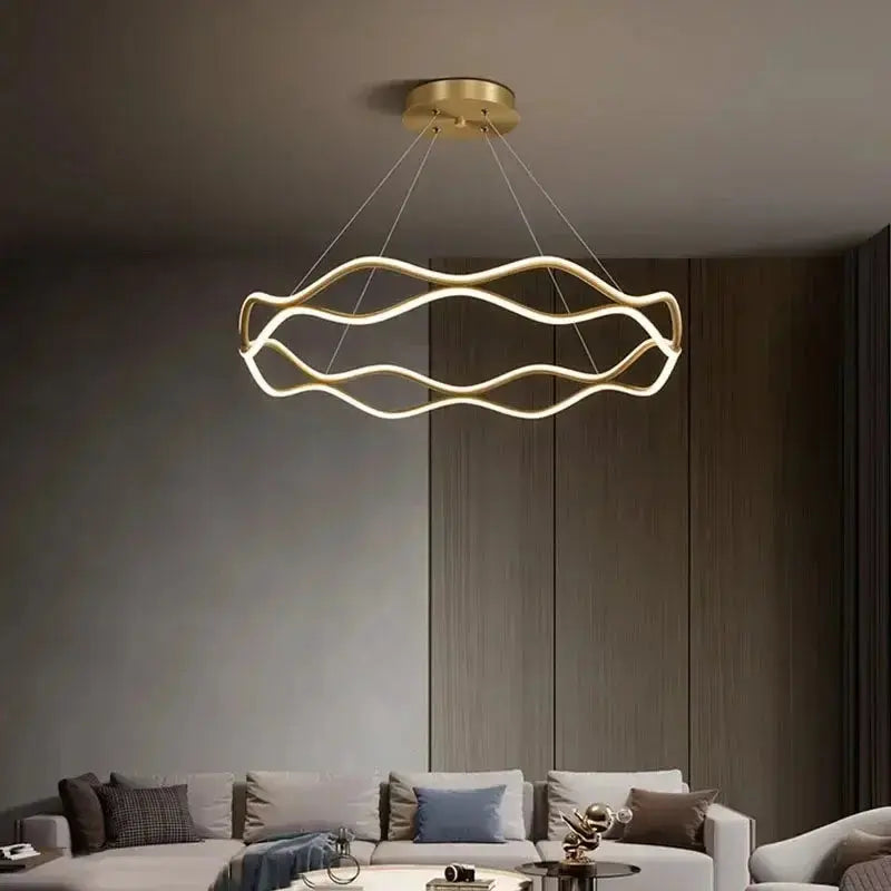 Luxury Ring Hanging Lamp — product view