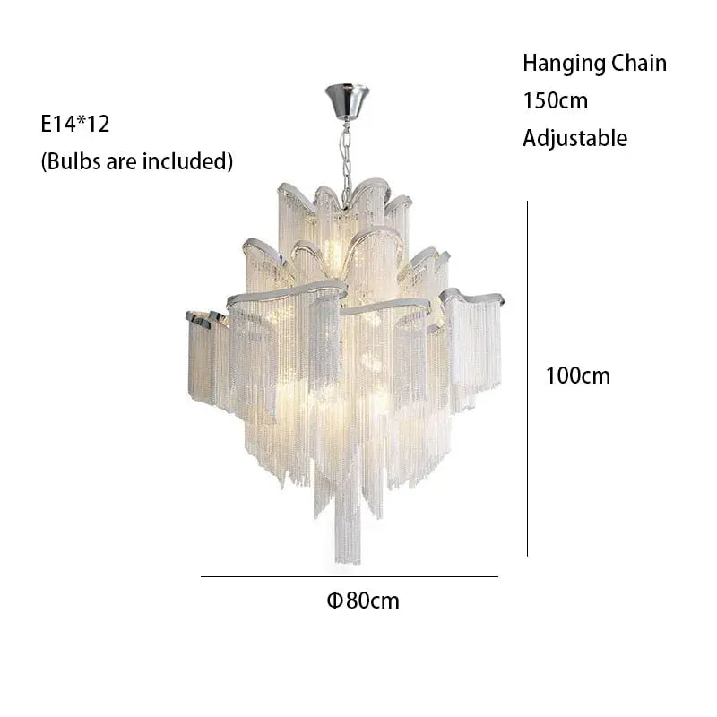 Tassels Hanging Lustres — alternate product view 8