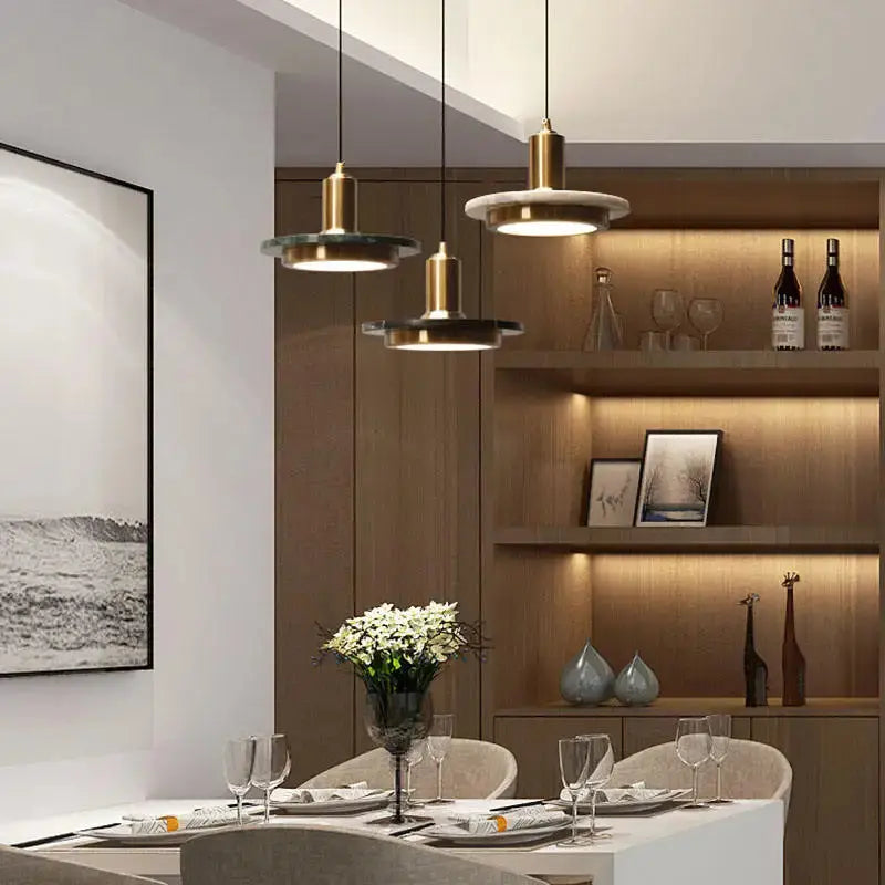 Modern Hotel Dining Pendant Light — alternate product view 2