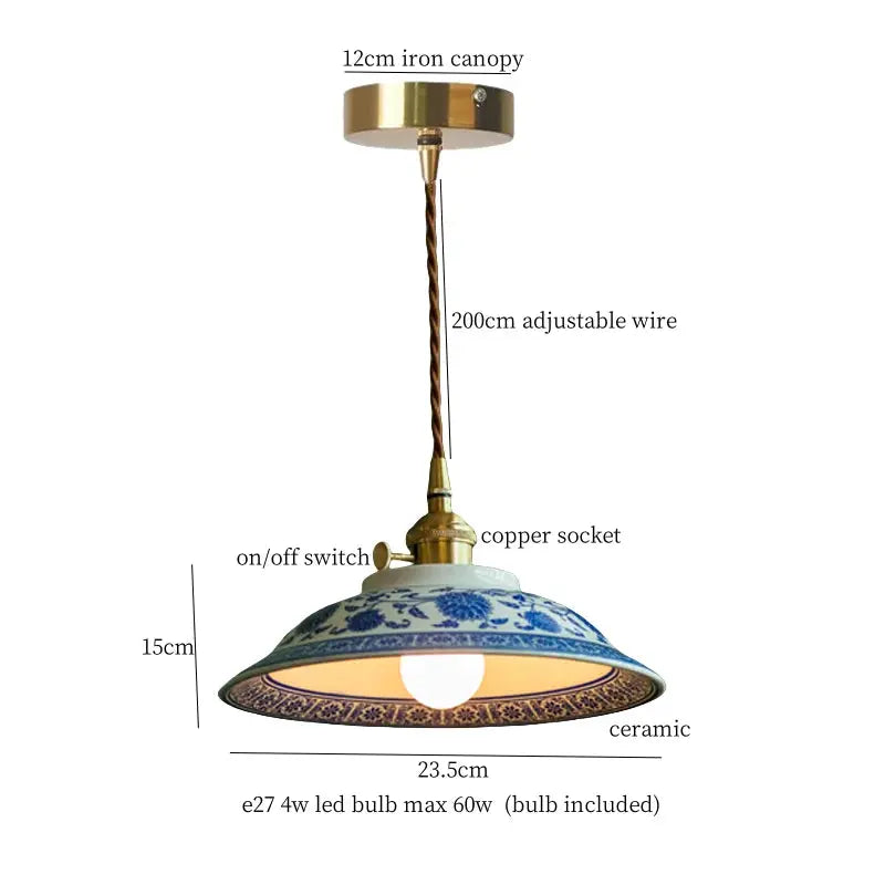 Ceramic Kitchen Hanging Lights — alternate product view 16