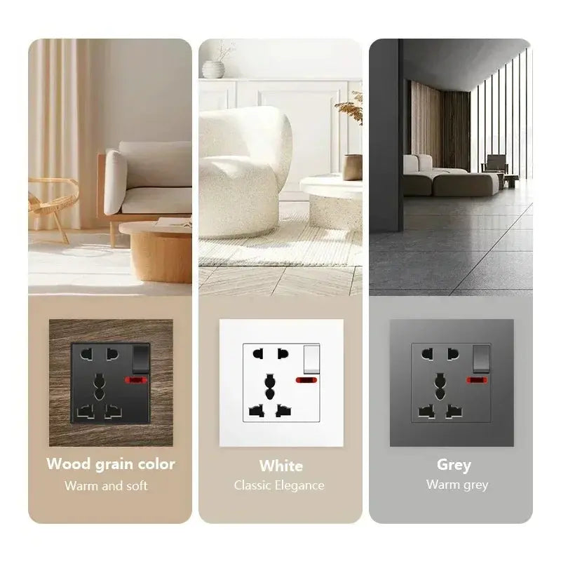 UK Wall Electrical Outlet with USB Charger — alternate product view 6