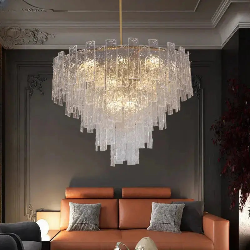 Postmodern Nordic Crystal Chandelier — product view