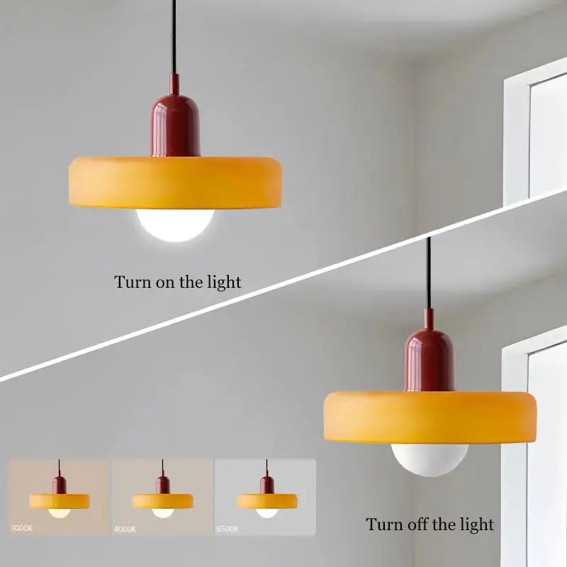 Kitchen Colorful Hanging Lights — alternate product view 2