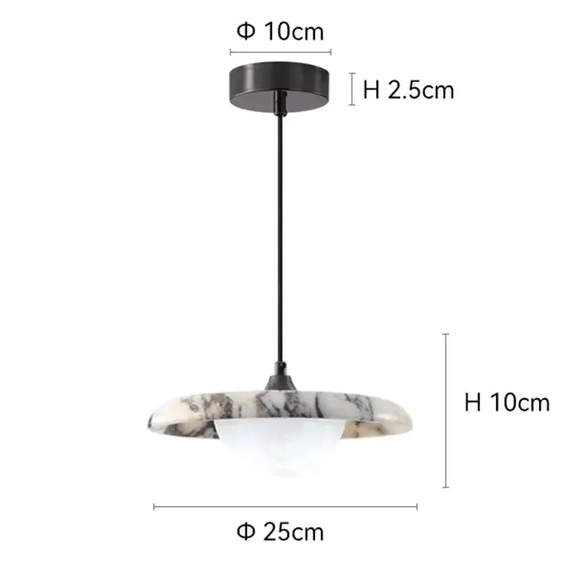 Luxury Black Marble Wall Sconce — alternate product view 11