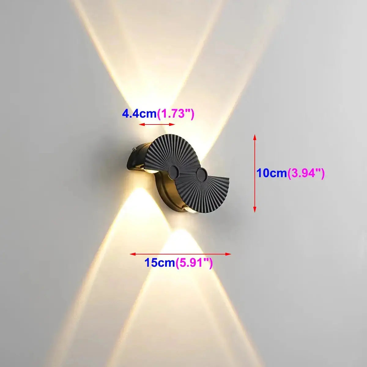 Outdoor Wall Garden Villa Cottage Lights — alternate product view 3