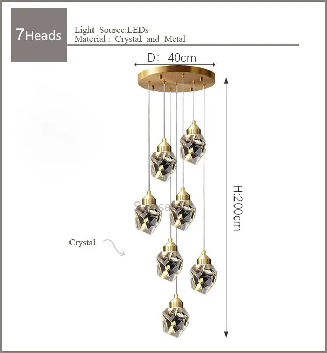 Iris Copper Designer Pendant Light — alternate product view 10
