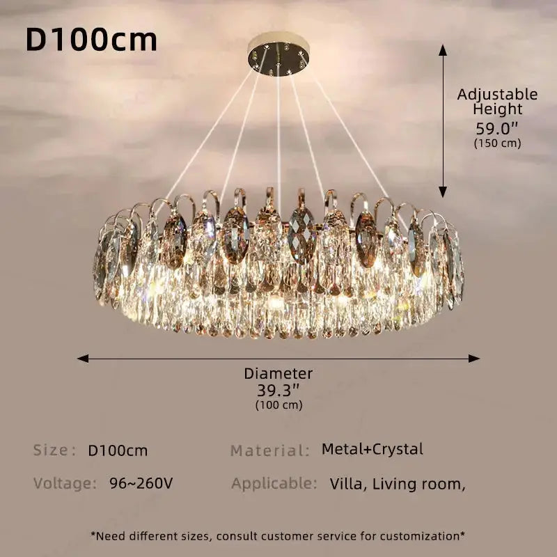 Dining Room Modern Luxury Chandelier — alternate product view 6