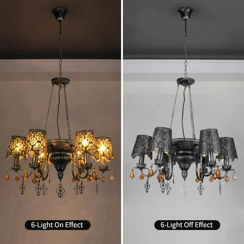 American European Style Antique Chandeliers — alternate product view 3