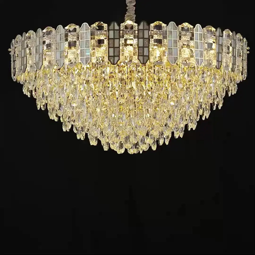 Nordic Bedroom Crystal Chandelier — alternate product view 5