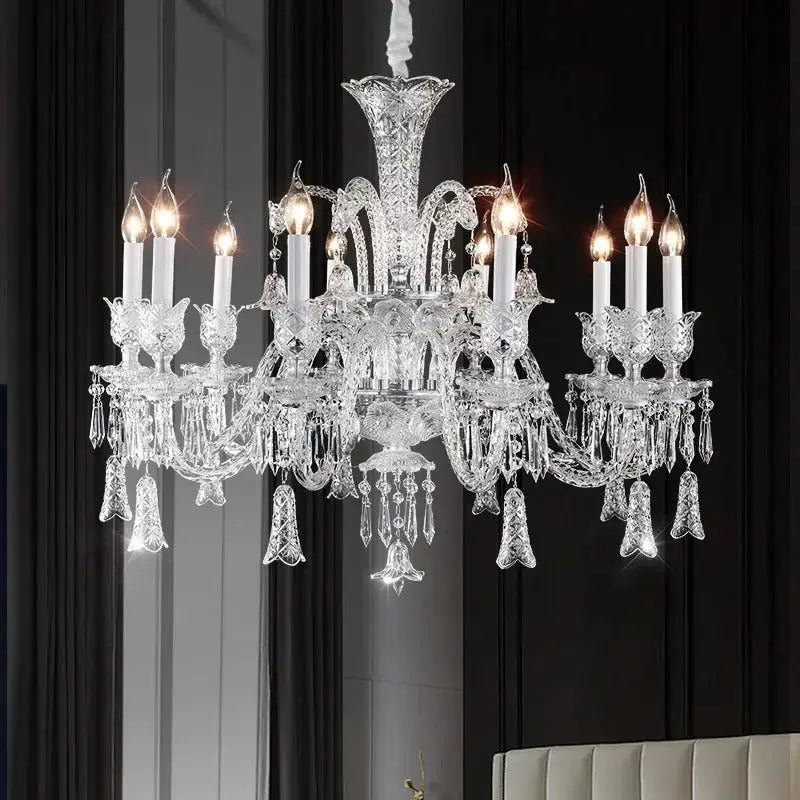 Living Room Lighting Luxury K9 Crystal Chandelier — alternate product view 5