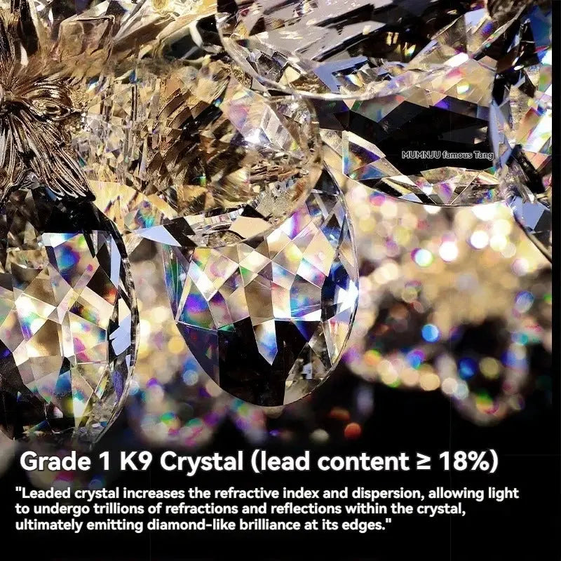 Luxury Crystal Chandelier Pendant — alternate product view 3