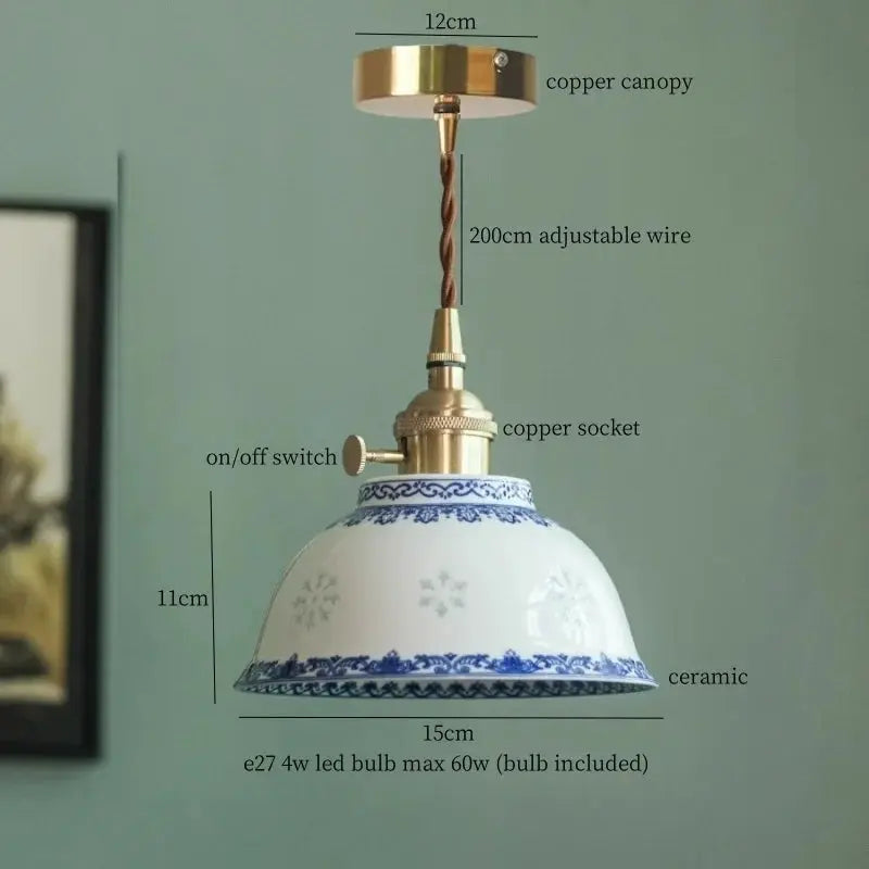Ceramic Kitchen Hanging Lights — alternate product view 25