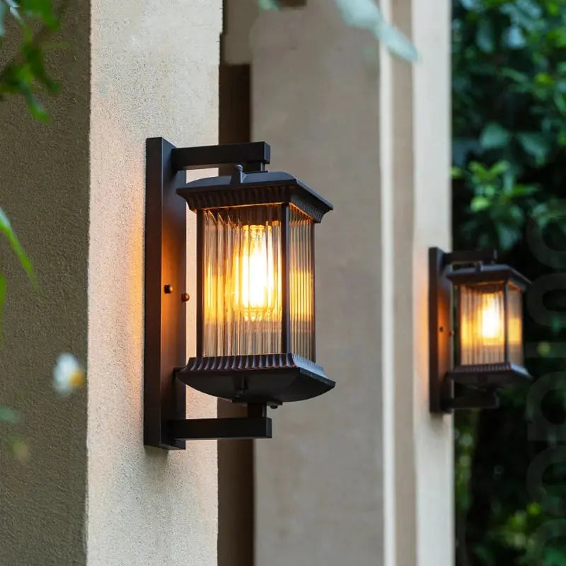 Metal Waterproof Outside Wall Lights — alternate product view 1