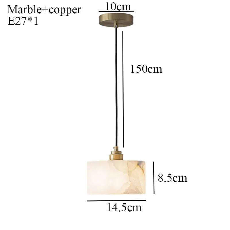 Marble Luxury Pendant Light — alternate product view 6