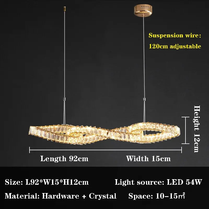 Creative Bar Table Dining Room Chandelier — alternate product view 6
