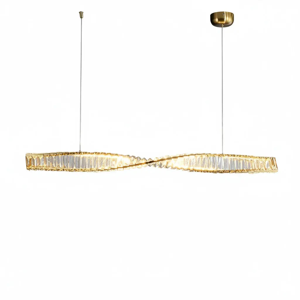 One Spiral Luxury Chandelier — alternate product view 1
