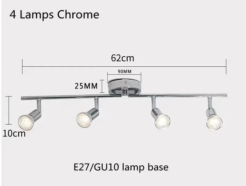GU10 Living Room Ceiling Light — alternate product view 9