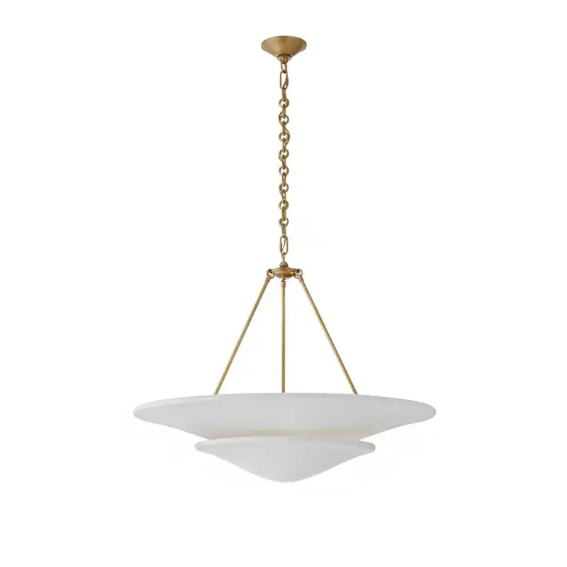 Plaster Shade Chandelier — product view