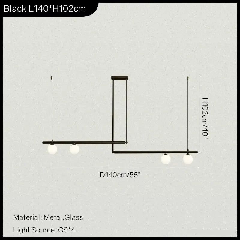 Minimalist Contemporary Hanging Light — alternate product view 11