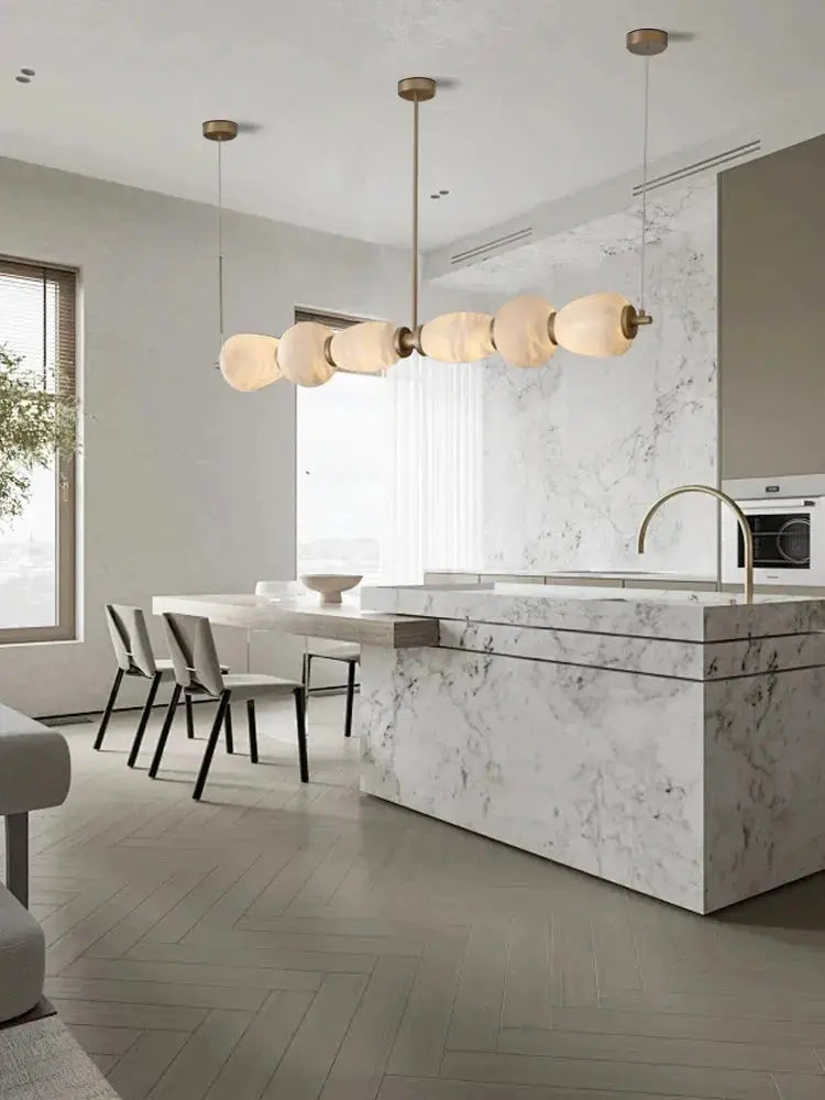 Over Dining Table Marble Pendant Lamp — alternate product view 3