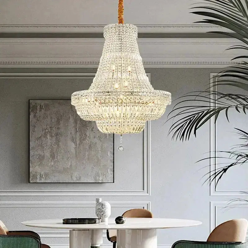 Crystal Modern Chandelier — alternate product view 3