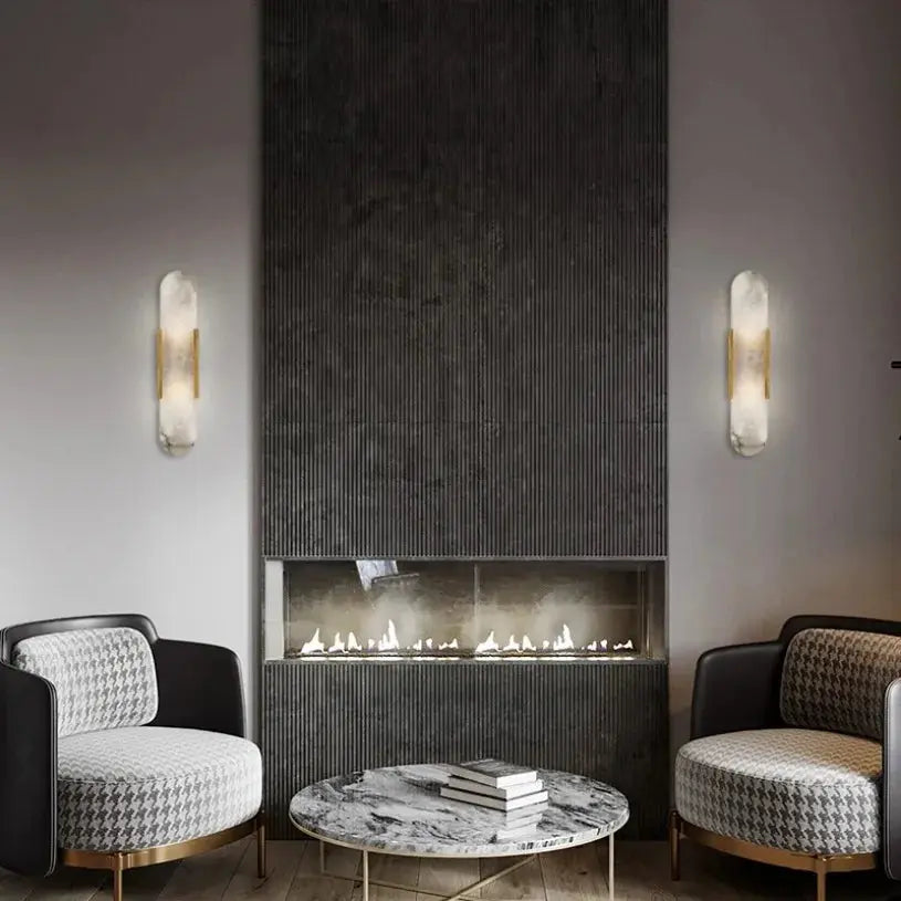 Avelisse Marble Living Room Wall Lights — alternate product view 6