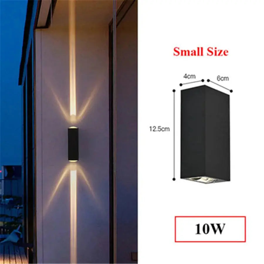 Waterproof LED Up Down Garden Wall Light — alternate product view 8
