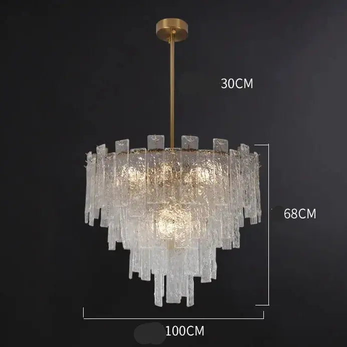 Postmodern Nordic Crystal Chandelier — alternate product view 9