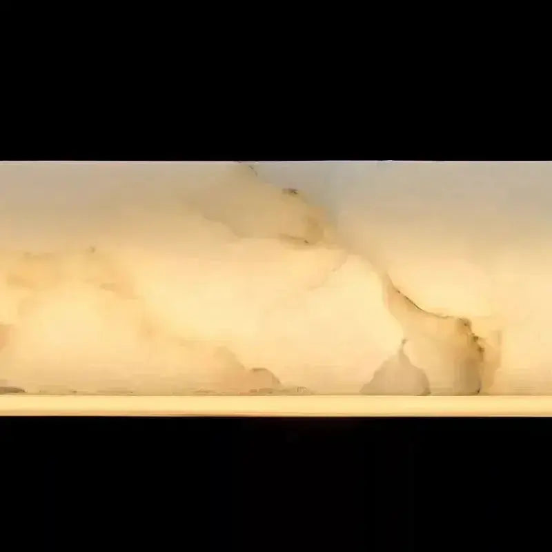 Natural Marble Alabaster Linear Chandelier — alternate product view 5